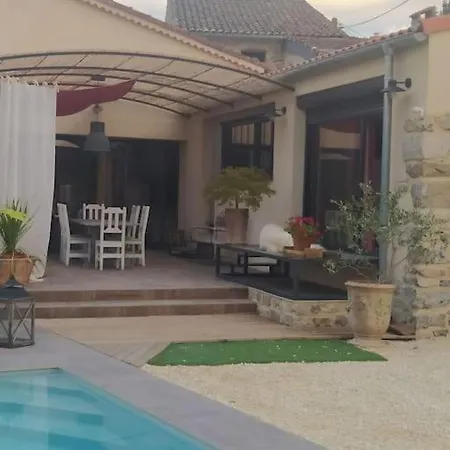 Maison De Charme Avec Piscine Privee Aux Portes Des Cevennes Ferienhaus Cendras