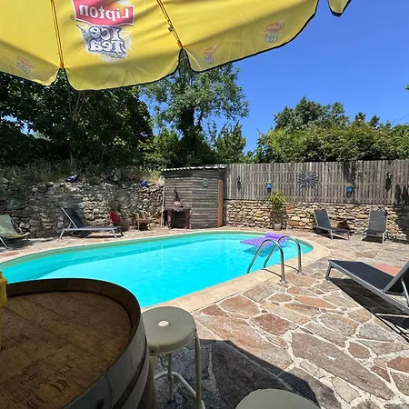Villa Maison De Charme Avec Piscine Agel